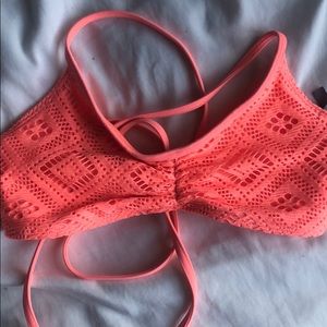 Aerie peach swimsuit top